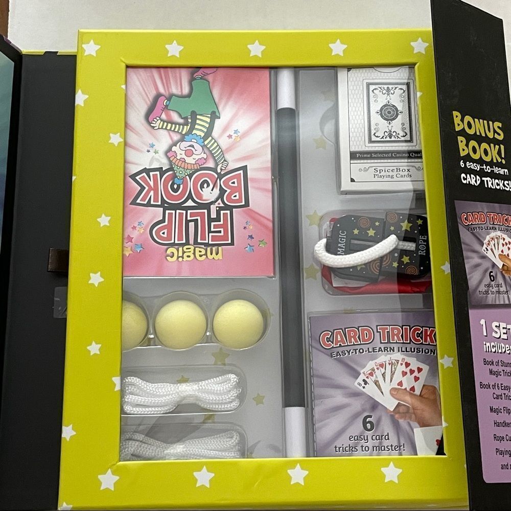 Spice Box Amazing Magic Tricks Kit For Kids New In Box - Picture 7 of 7